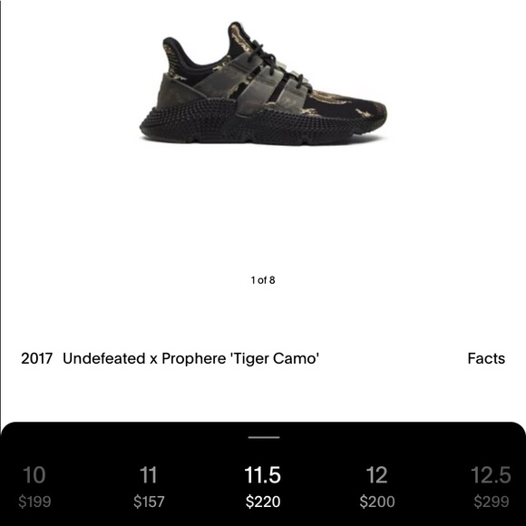 Undefeated prophere ‘tiger camo’ - Picture 4 of 4